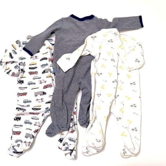 Carters Footie Pajamas (3pk) - Picture 2 of 3